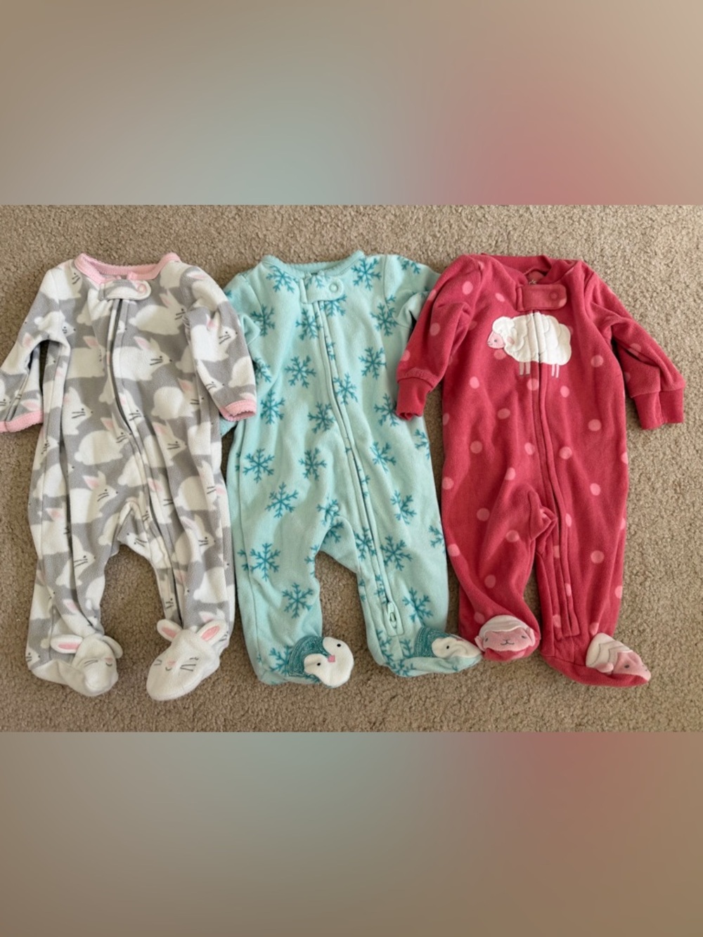 Carters Kids Fleece Pajamas